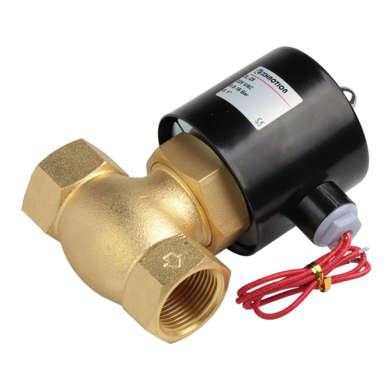 Xhnotion 2L Series Steam High Temperature Brass Solenoid Valve