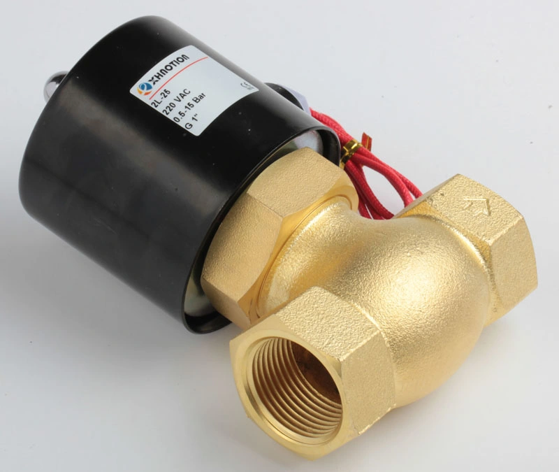 Xhnotion 2L Series Steam High Temperature Brass Solenoid Valve